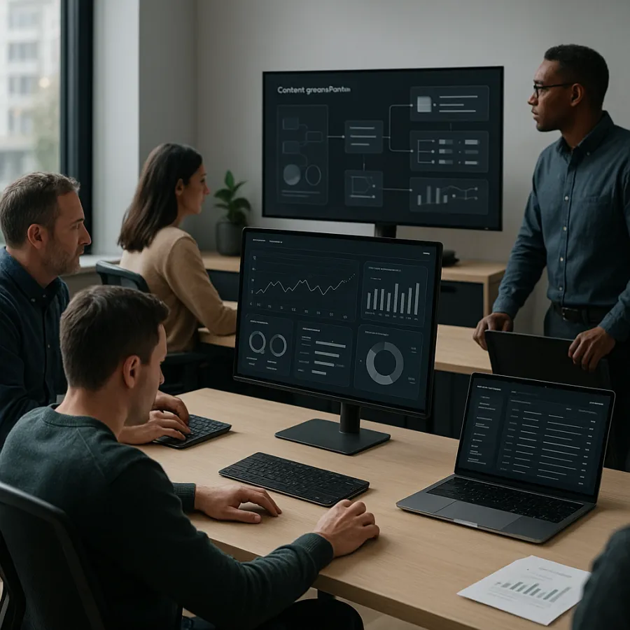 Automated AI content generation at scale