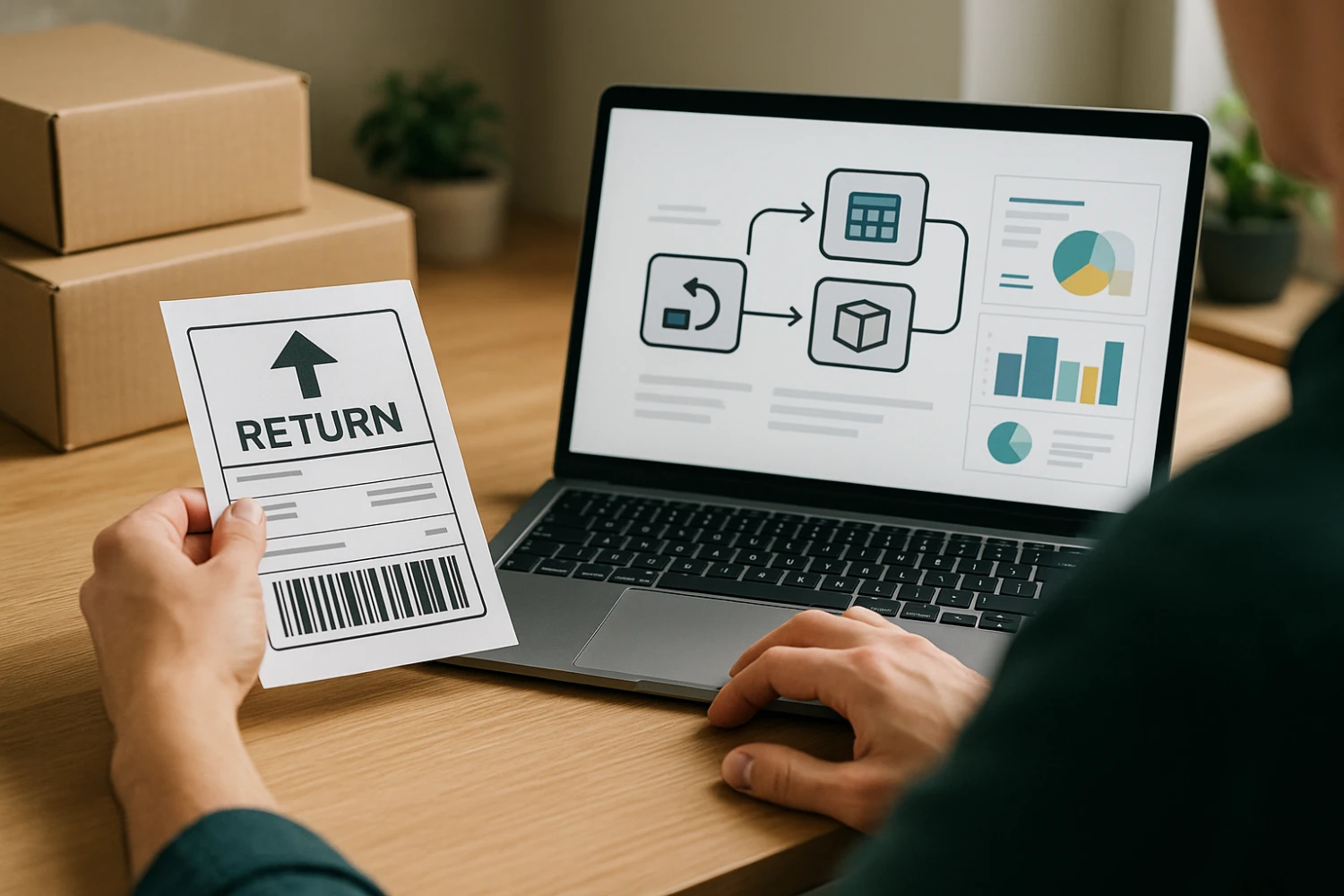 Returns, exchanges and reverse logistics management
