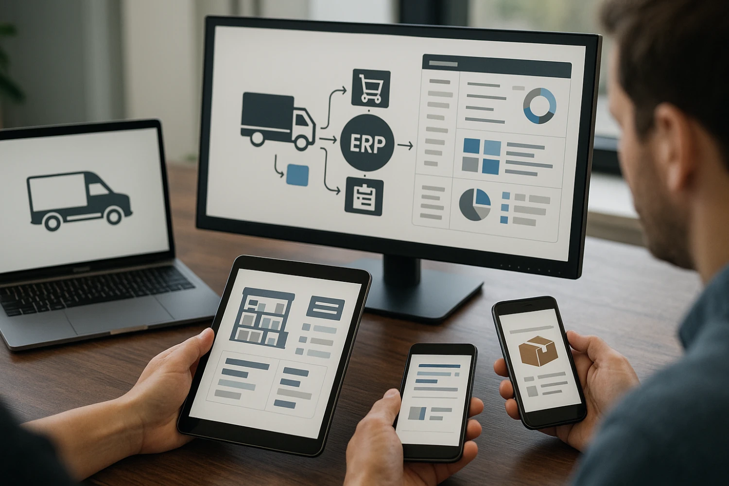 Overview of ERP connector between systems