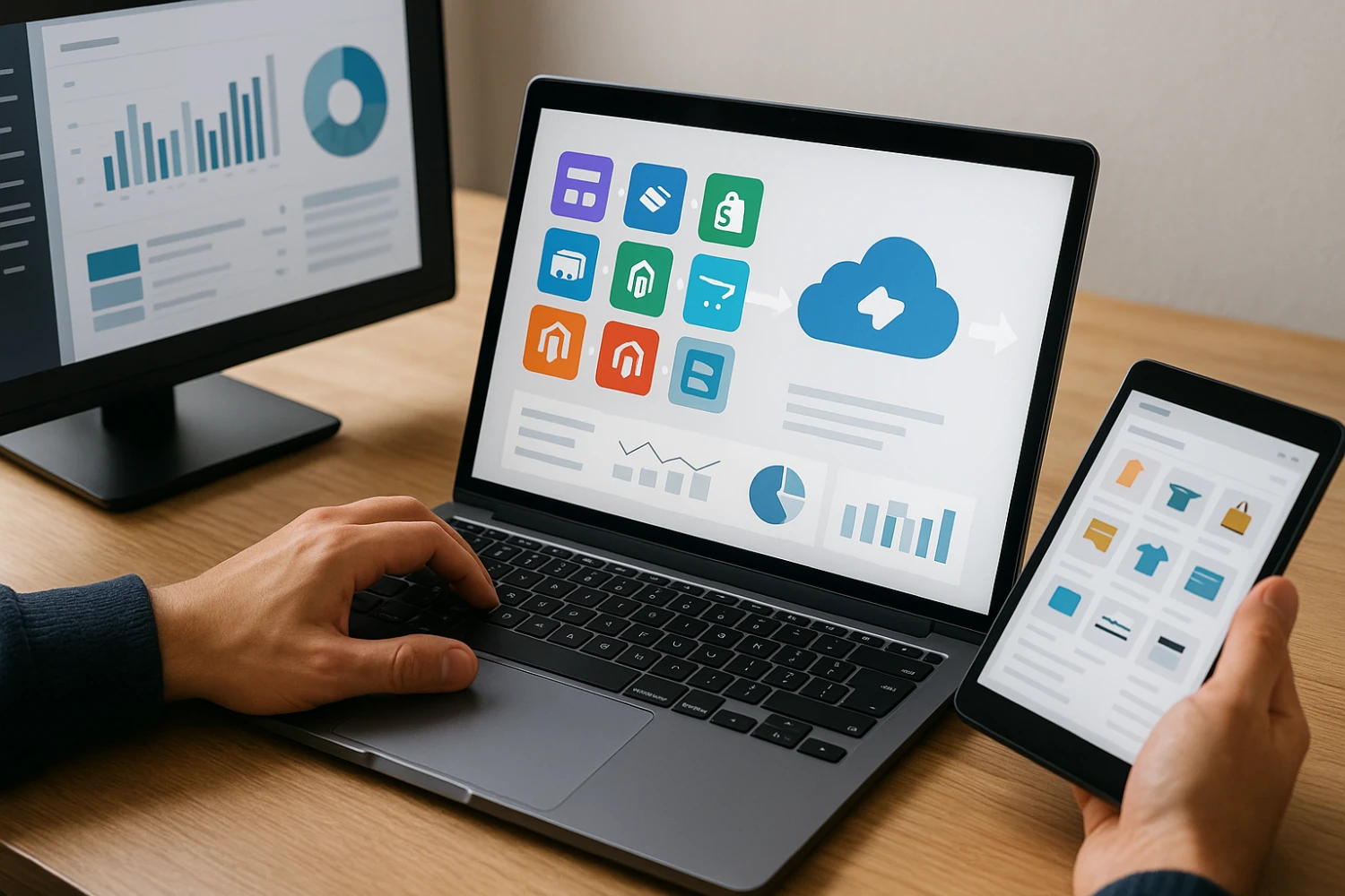Migration process from multiple ecommerce platforms