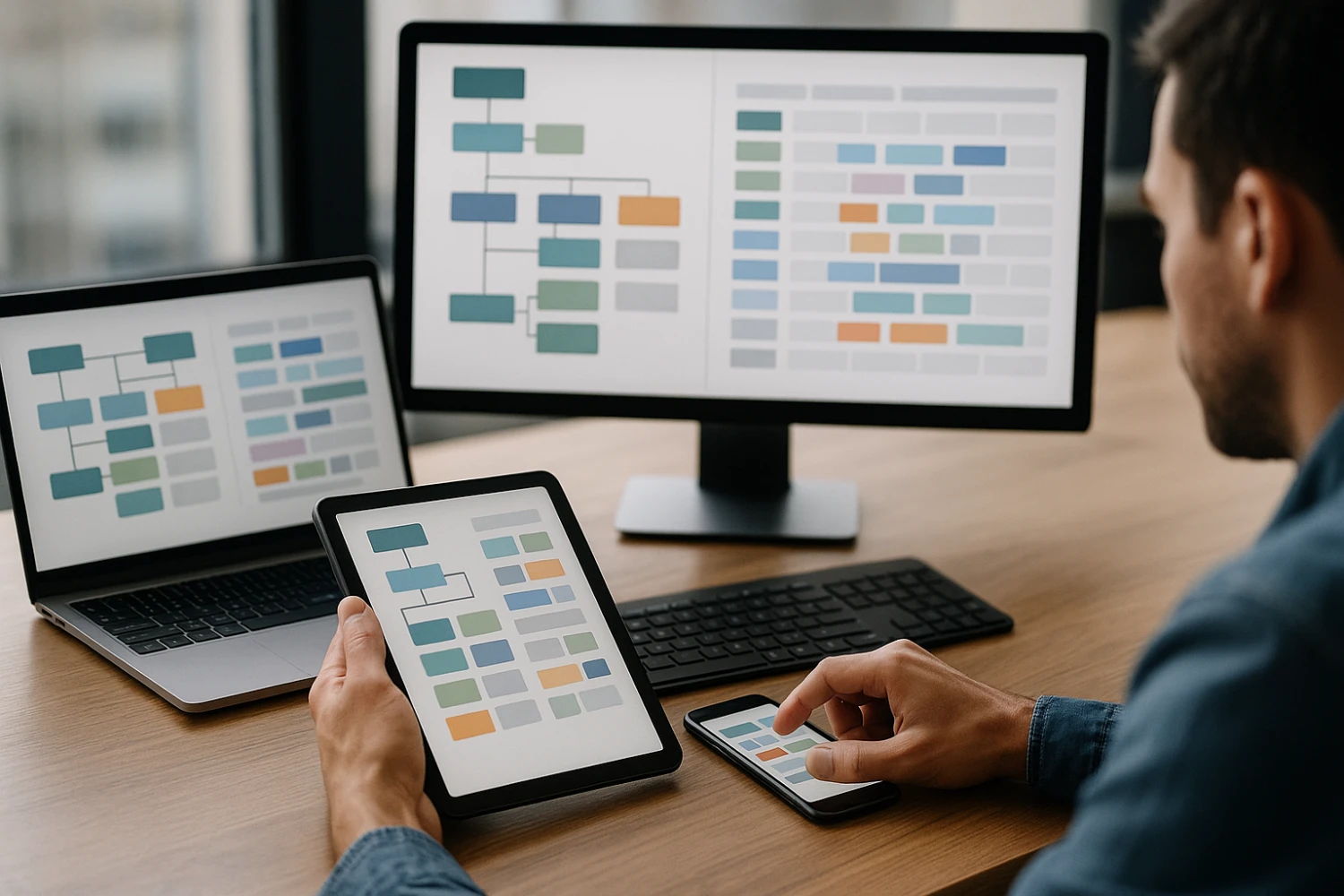 Structured product attributes and category taxonomy