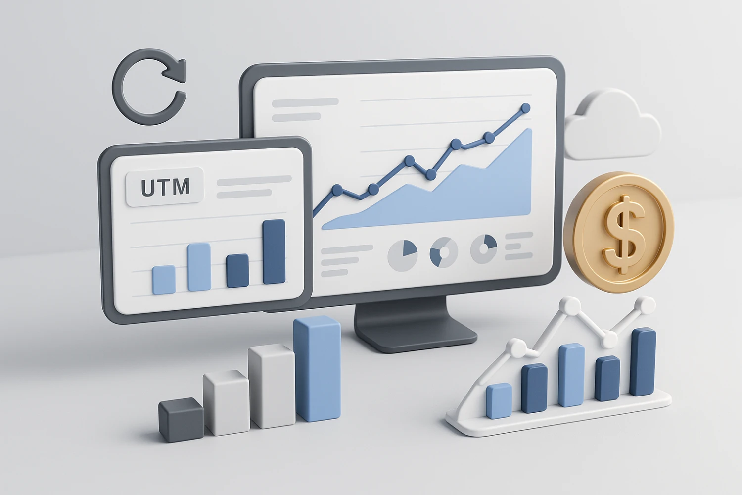 Campaign tracking analytics strategy with UTM tags and dashboards