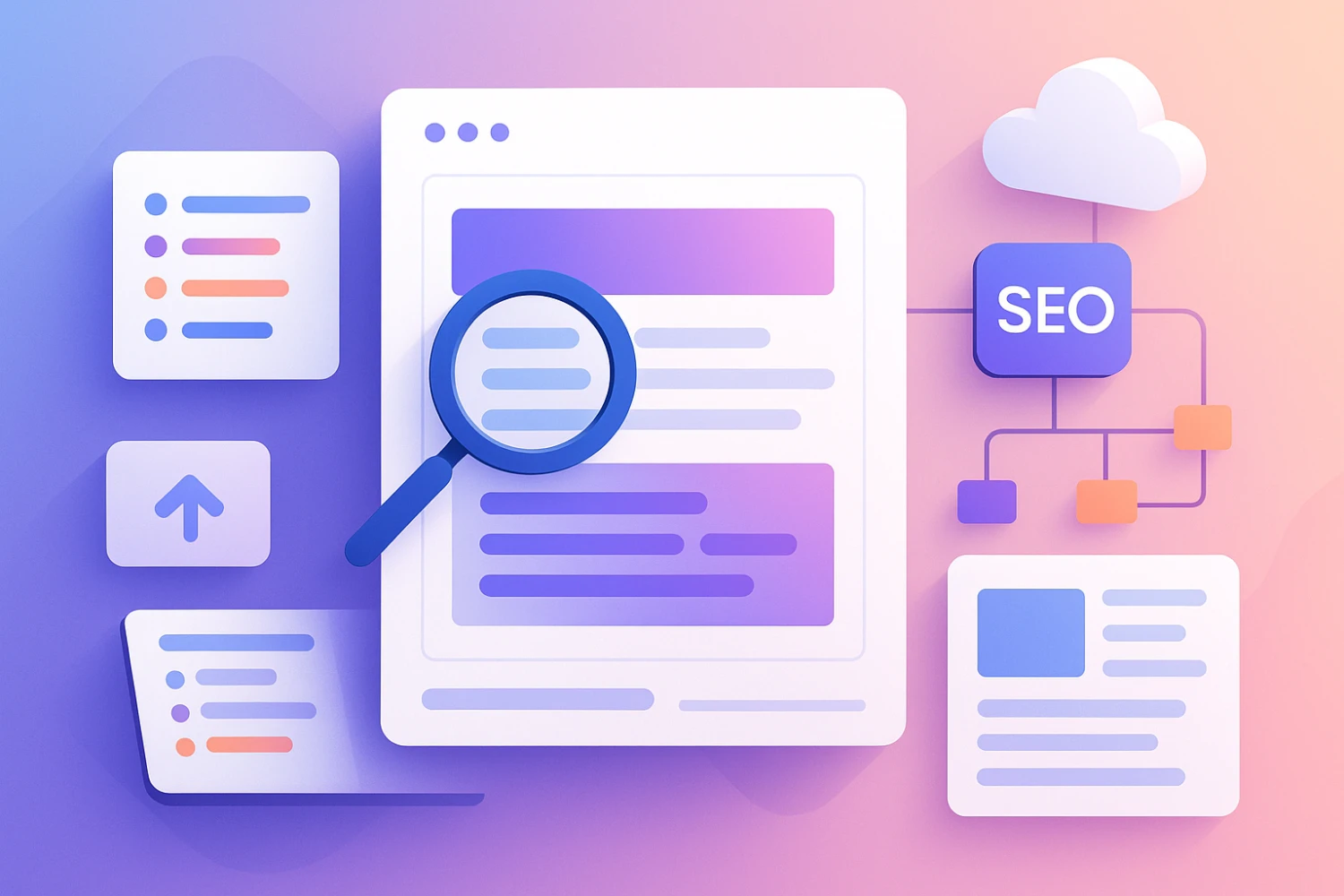 On-page SEO audit of titles, headings and content