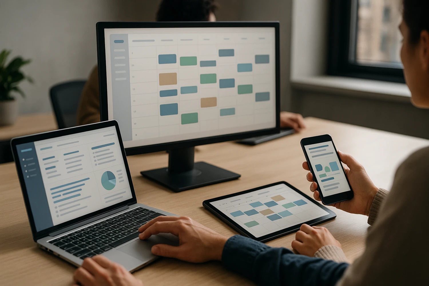 Preventive maintenance and scheduled tasks calendar for support
