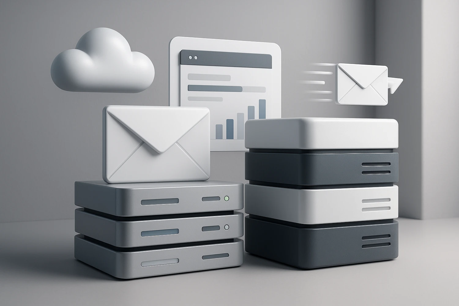 High performance business email hosting with large storage