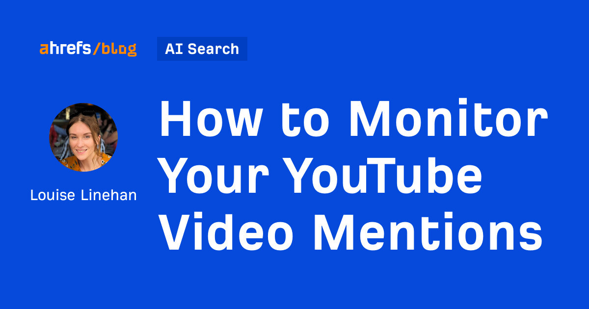 How to Monitor Your YouTube Video Mentions