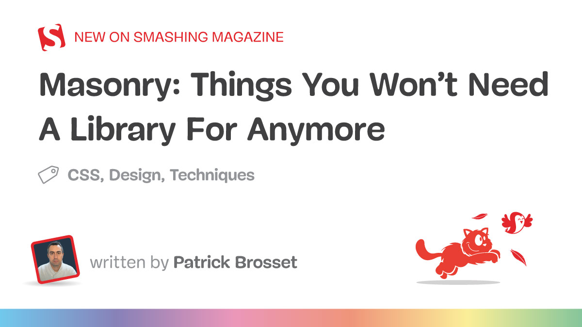 Masonry: Things You Won’t Need A Library For Anymore