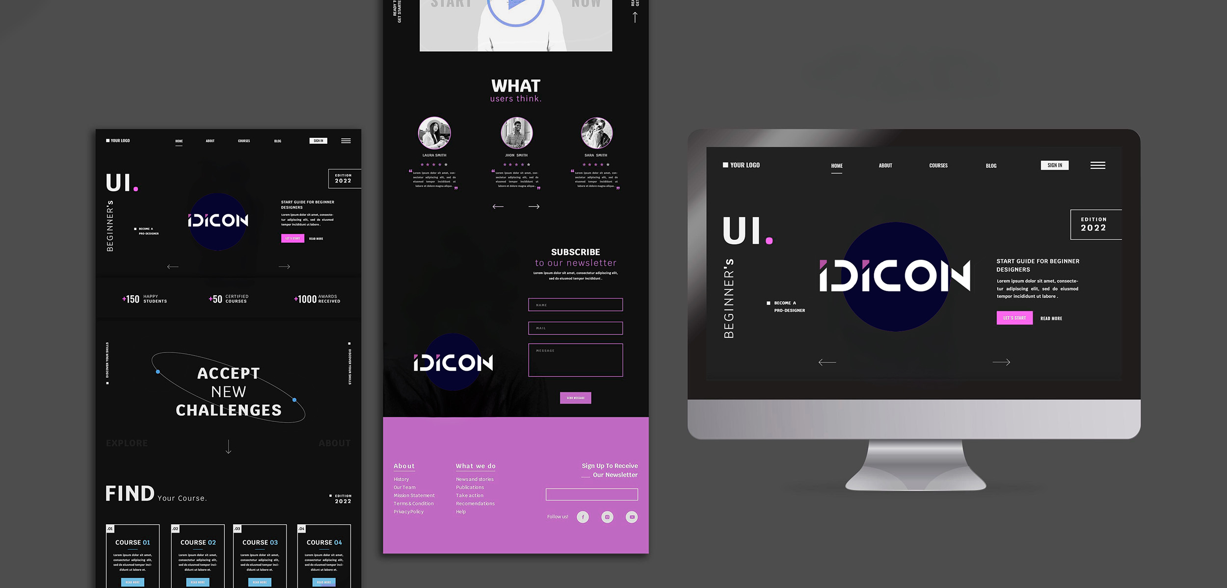 UI/UX Design (Web and Mobile)